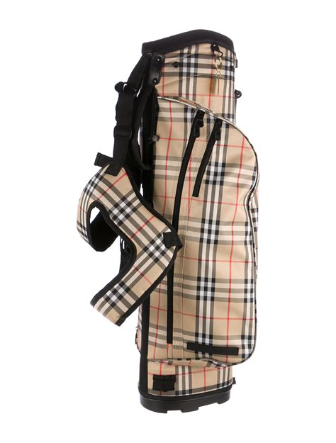 golf burberry|burberry golf bag for sale.